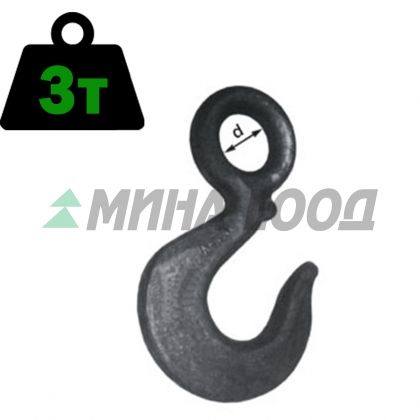 Кука за въжето на трактор